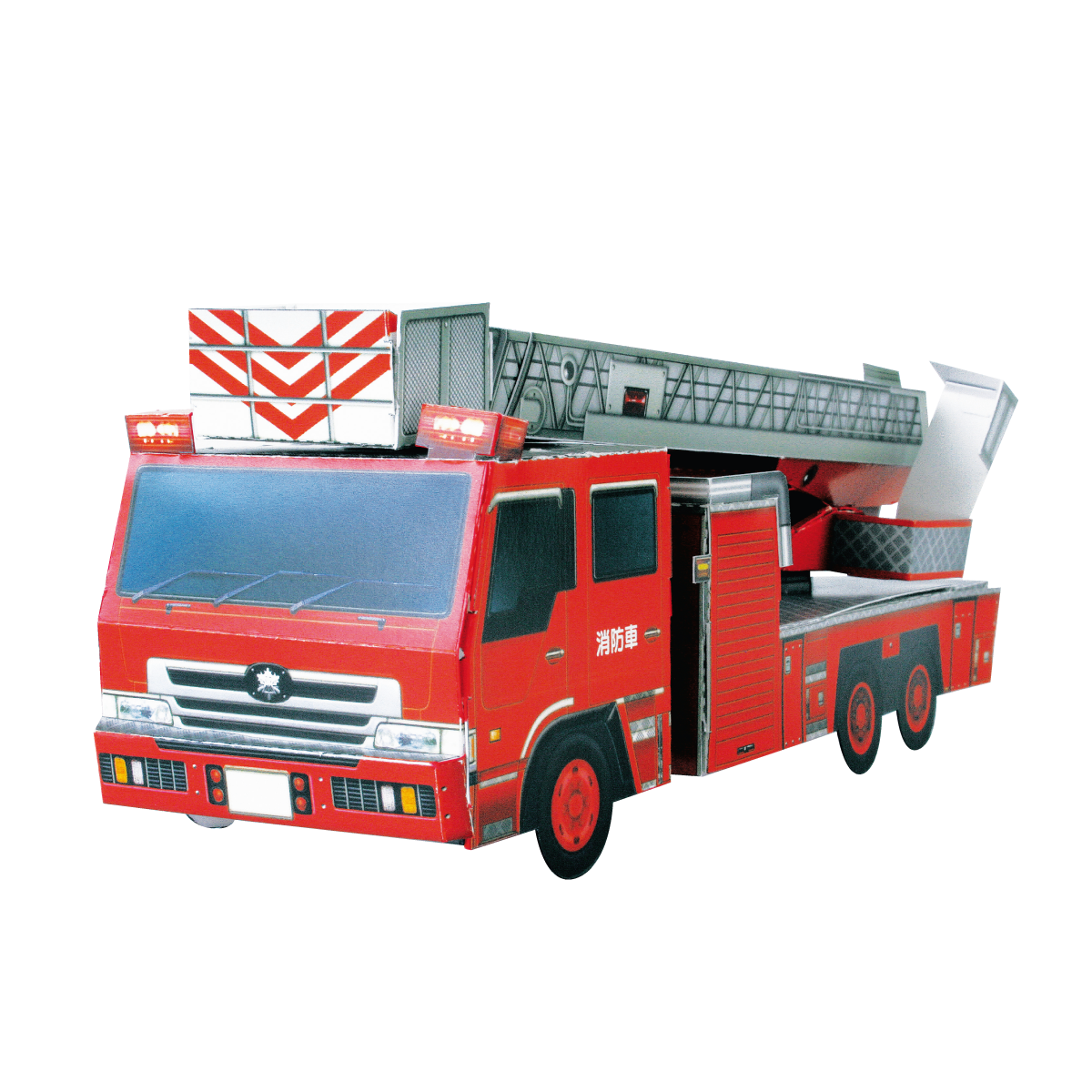 PAPER CRAFT 消防車